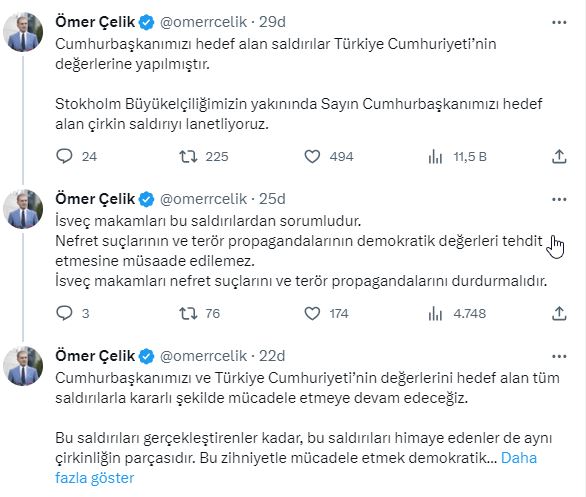 AK Parti'den Cumhurbaşkanı Erdoğan'a yönelik provokasyona sert tepki