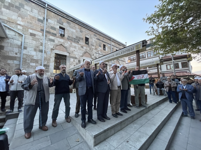 Yurdun dört bir yanında Filistin'e destek yürüyüşü yapıldı