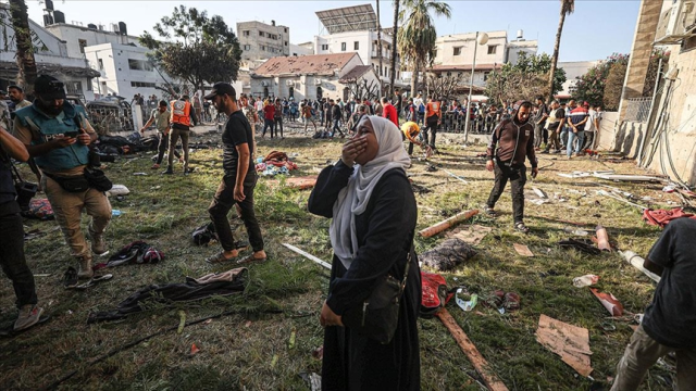 İsrail'in başkenti Tel Aviv'de hareketli dakikalar: Kente füze yağdı