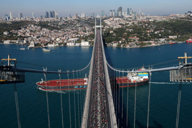 45. İstanbul Maratonu nedeniyle bazı yollar trafiğe kapatılacak