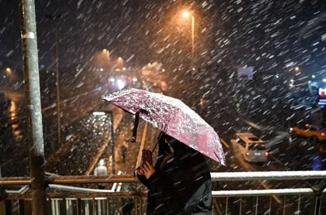 İstanbul'a pazar günü kar geliyor