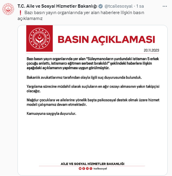 Yurtta 5 erkek öğrenciye cinsel istismar! Sapık serbest kalınca Bakanlık devreye girdi