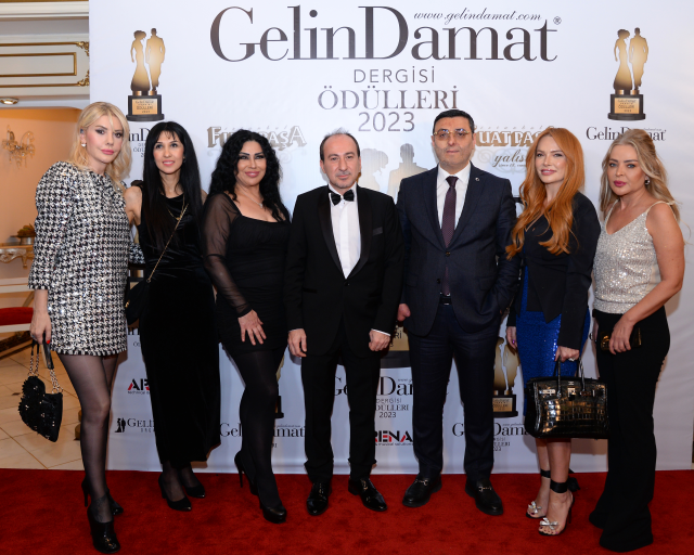 Gelin Damat Dergisi'nden 20. yıla özel muhteşem bir ödül töreni