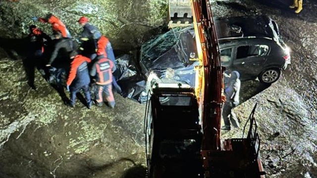 Ordu'da cenazeye giden çift, trafik kazasında hayatını kaybetti