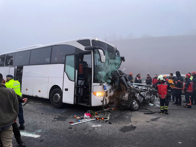 Sakarya'da katliam gibi kazaya neden olan sis bulutunun uydu fotoğrafı ortaya çıktı