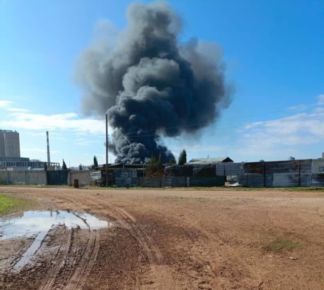 MİT, terör örgütünün karargah olarak kullandığı Kobani'deki Lafarge fabrikasını bombaladı