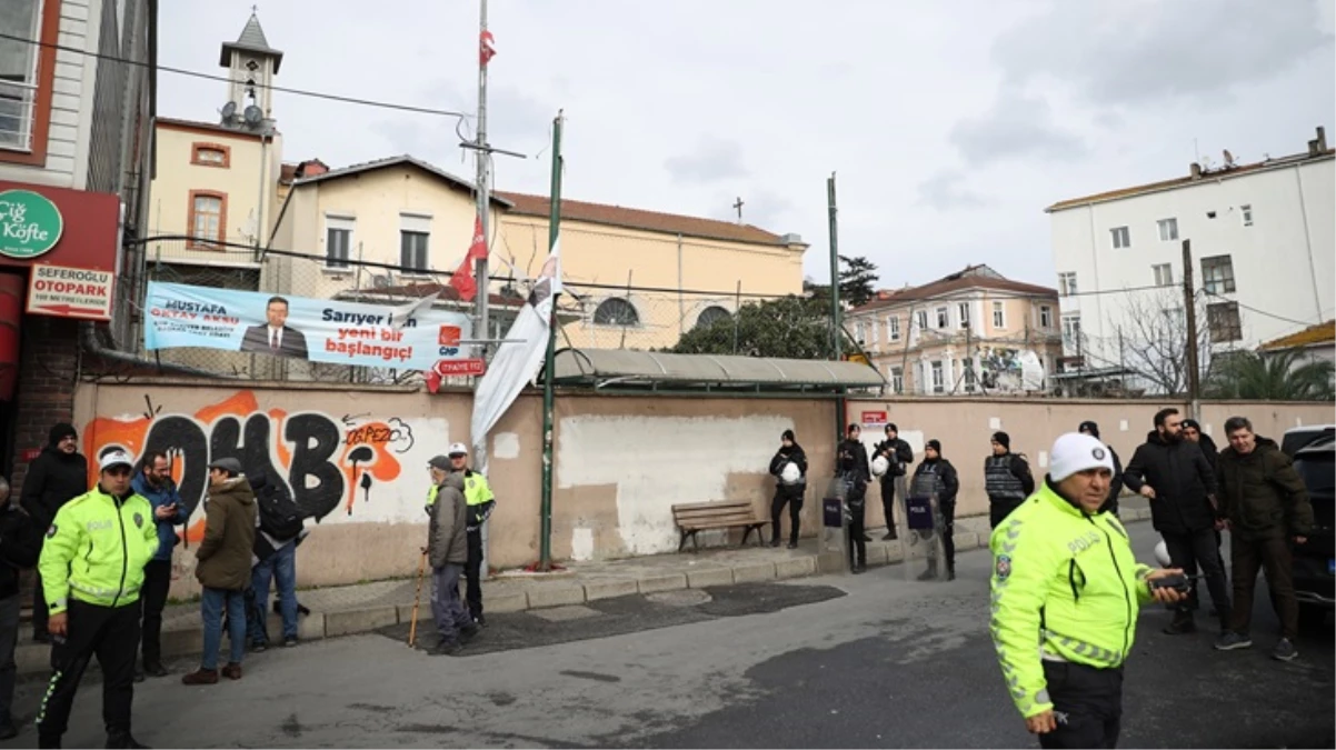 İstanbul Sarıyer'deki İtalyan kilisesine düzenlenen silahlı saldırıda 1 kişi gözaltına alındı