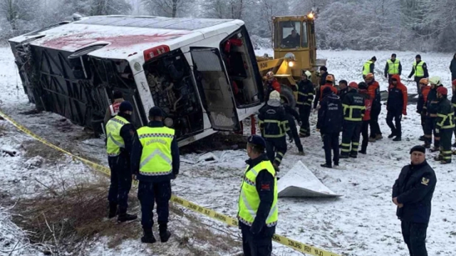 Kastamonu'da 6 kişinin hayatını kaybettiği otobüs kazasında şoför tutuklandı