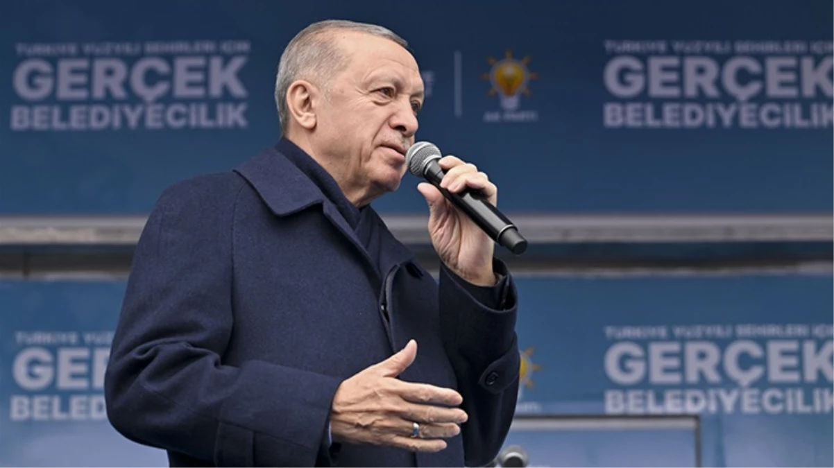 Erdoğan: Biz varsak doğal gaz var, biz yoksak doğal gaz yok