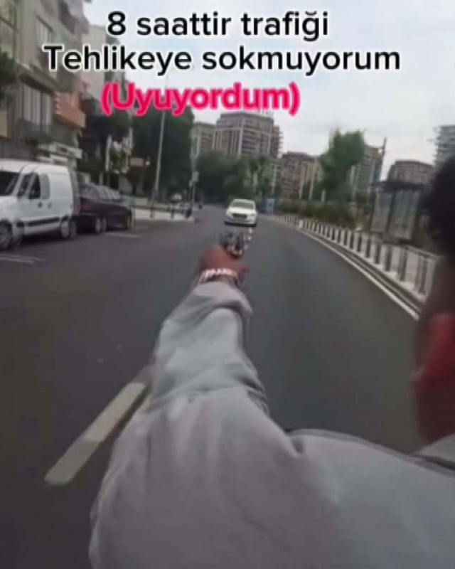 Trafikte sürücülere silah doğrultan şahıs tutuklanarak cezaevine gönderildi