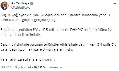 Çağlayan Adliyesi'ndeki silahlı saldırı kamerada! Saldırganlar böyle öldürüldü