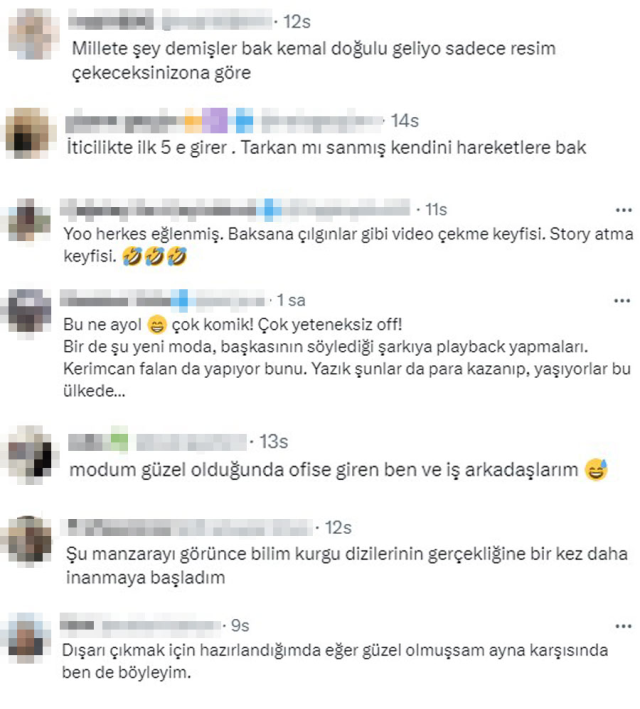 Sahneye çıktığı kadınlar matinesinde sadece kendisi eğlenen Kemal Doğulu alay konusu oldu