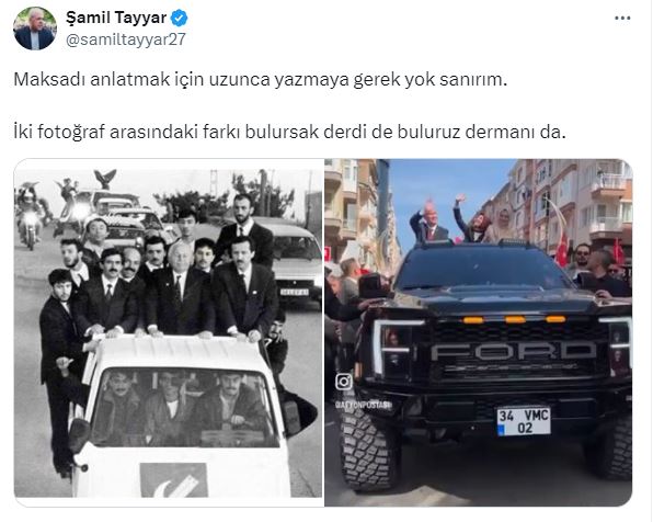 Seçimden sonra AK Partililerin paylaştığı fotoğraf: Nereden nereye