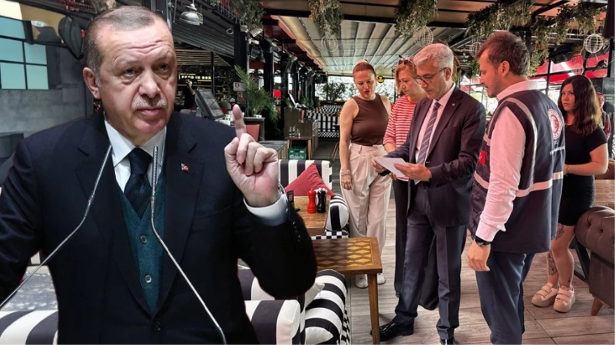 Cumhurbaşkanı Erdoğan'ın mesajı sonrası bakanlık harekete geçti! 5 ilde kafe ve restoranlara denetim