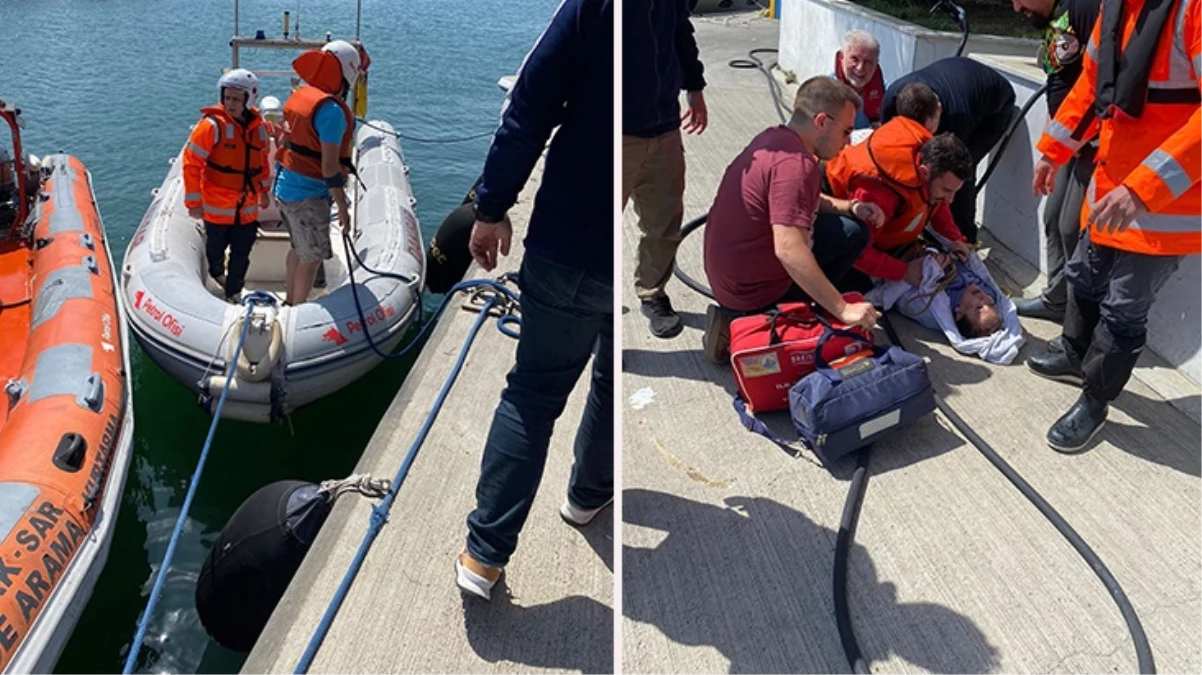 Kadıköy'de deniz taksi ile kano çarpıştı, bir kadının ayağı koptu