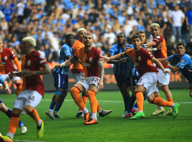 Galatasaray, deplasmanda Adana Demirspor'u 3-0 mağlup etti