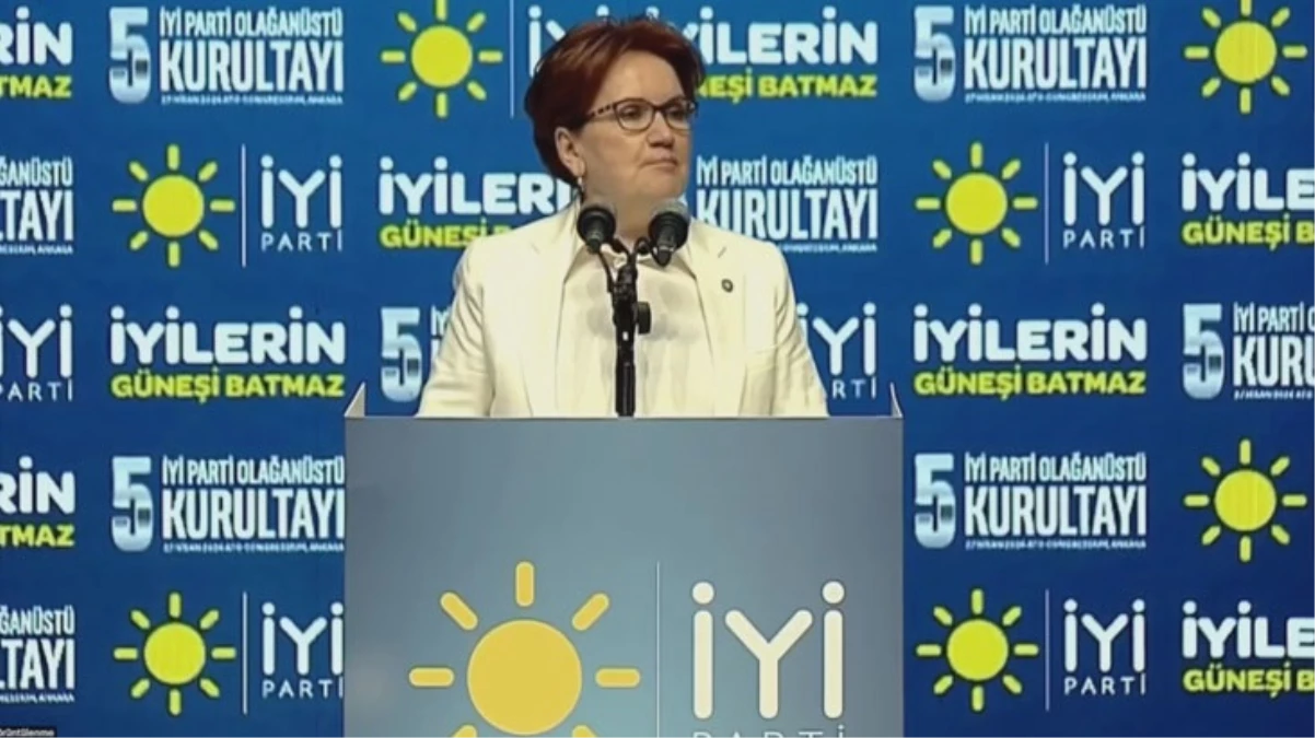 İYİ Parti'de kurultay günü! Meral Akşener, Kennedy'nin meşhur sözüyle veda etti