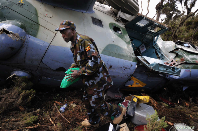 Kenya'da askeri helikopter düştü, Genelkurmay Başkanı dahil 10 kişi hayatını kaybetti