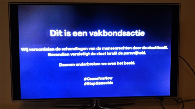 Belçika'da VRT kanalı Eurovision yayınını yarıda keserek İsrail'i protesto etti: Bu, bir sendika eylemidir, şimdi ateşkes