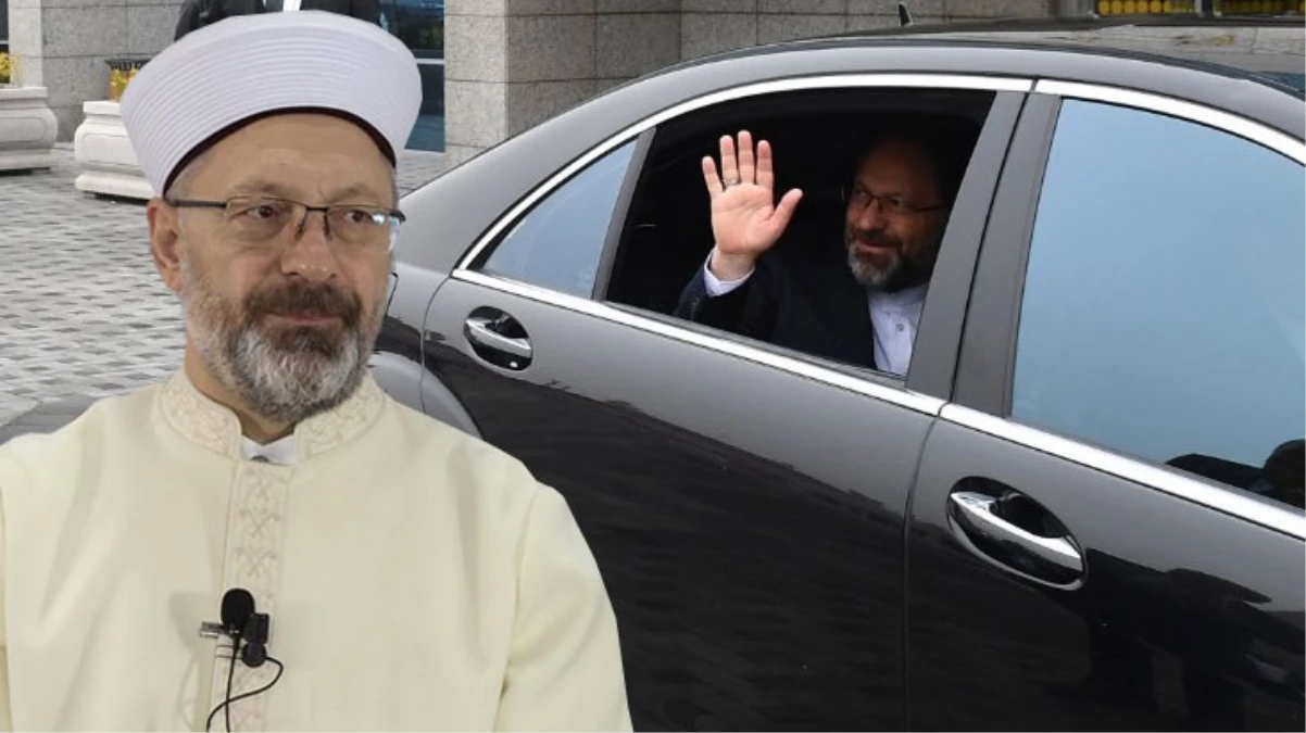 Diyanet, Audi A8 iddialarını kabul etti ! Erbaş; şehir içinde başka, şehir dışında başka araç kullanıyormuş